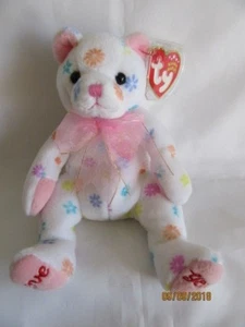 TY BEANIE BABY MOM-e LOVE YOU BEAR - COMO NUEVO - RETIRADO CON ETIQUETAS - Imagen 1 de 1