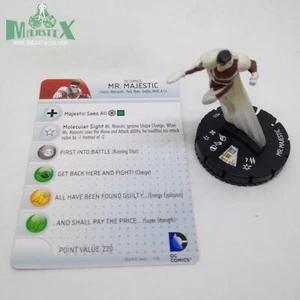 Heroclix Superman y Legión Set Mr. Majestic #023 ¡Figura poco común con tarjeta! - Imagen 1 de 1