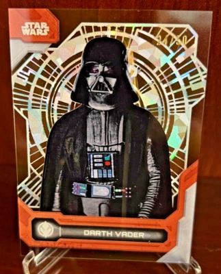 2024 Topps Star Wars High Tek DARTH VADER Laser Variation Gold /50 - Image 1 of 4