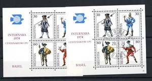 Suiza Bloque Número 22 MNH + matasellado 1974 - Imagen 1 de 1