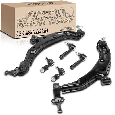 6x Control Arm & Ball Joint & Sway Bar Link for Nissan Sentra 01-06 Front Lower — 第 1/4 张图片
