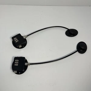 2x Royal Nature Keyless Combination Cam Lock Black Die-Cast Zinc 1-1/8" - Picture 1 of 4