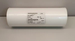 5 Mil Clear Gloss Roll Laminating Film 12" x 200' PET/MR/1" - Picture 1 of 6