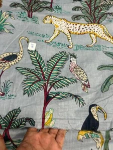 Indian Floral Print Dressmaking Cotton Fabric Hand Block Print_700 By 5 Yard - Picture 1 of 10