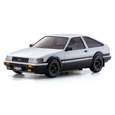 Kyosho MZP473WBK ASC MA020 Toyota LEVIN AE86 White/Black Mini-Z Auto Scale Body - Image 1 of 2