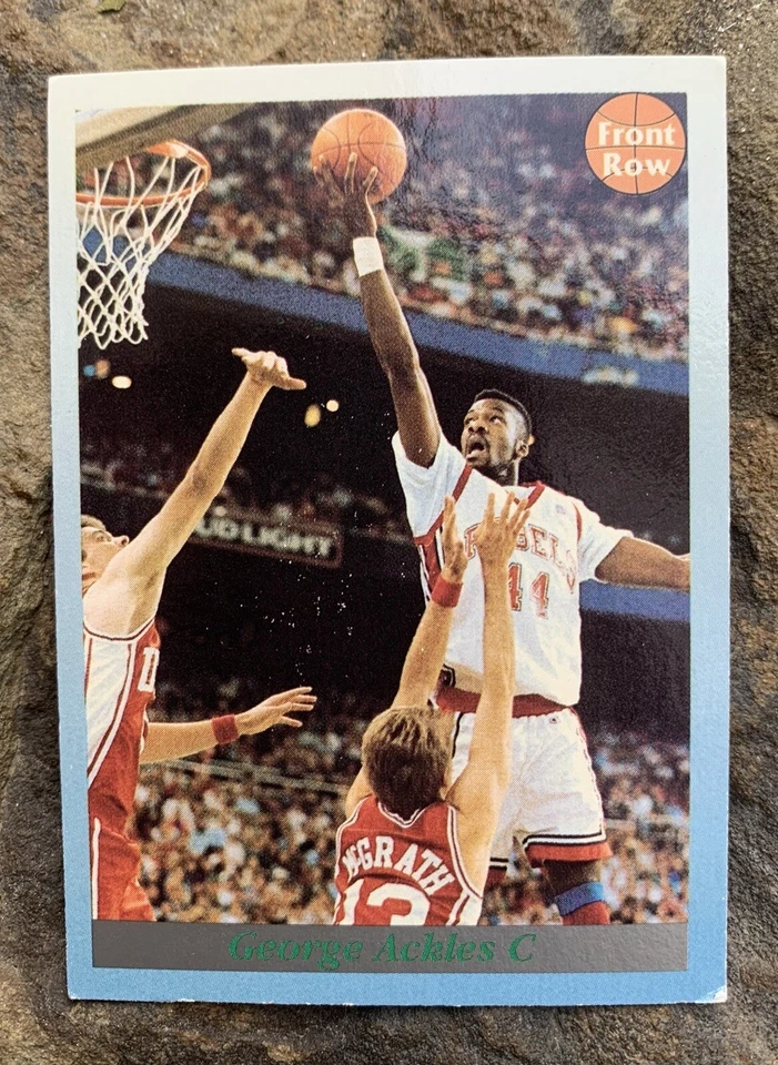 Front Row George Ackles NBA Draft Basketball Card. UNLV Runnin Rebels   - Image 1 of 4