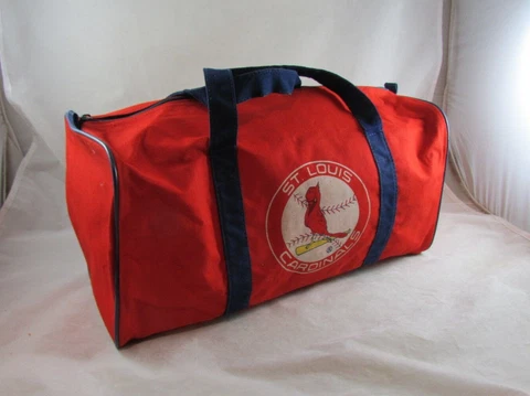 St Louis Cardinal Baseball Duffel Bag MetLife Snoopy Advertising Vintage Logo Cover