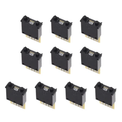Interruptor DIP Código BCD Interruptor Rueda Pulgar KM2 0-9 Digital Negro 10 Piezas Foto 1 de 4