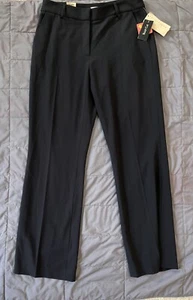 NWT APOSTROPHE Women’s Sz 10 Black Bootcut Dress Pants - Picture 1 of 7