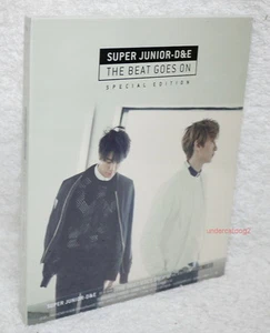 D&E The Beat Goes On Special Edition Taiwan Ltd CD+Card (DONGHAE & EUNHYUK) - Picture 1 of 2