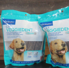Virbac C.E.T. Veggiedent Fr3sh Tartar Control Dog Chews Large 30ct