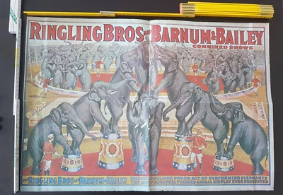 Barnum  & Bailey Circus Bros. ,Edition 1960/70 Jahre , Zirkus , Kult - Bild 1 von 4