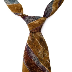 Vintage Oscar De La Renta Couture Collection Men's Necktie 100% Silk Made In USA - Picture 1 of 8