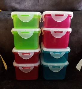 8 Lock&Lock Dosen-Set 350 ml / 470 ml, 8 tlg. Frischhaltedosen, Vorratsdosen - Bild 1 von 3