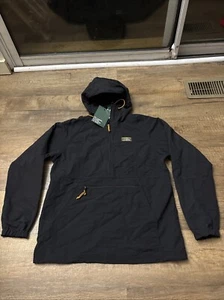 NEW LL Bean Nylon BLACK Hooded Jacket Women's Small Mountain Classic Anorak $60 - Picture 1 of 7