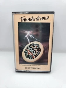 Thunderdrums Scott Fitzgerald Cassette Tape 1990 New Age World Music - Picture 1 of 3