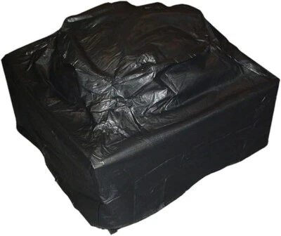 Fire Sense 02056 Outdoor Square Fire Pit Vinyl Cover - Black - Image 1 of 4
