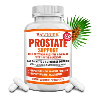 BALINCER Sägepalmenextrakt 200mg–Unterstützung Der Prostatagesundheit,Harnwegsgesundheit