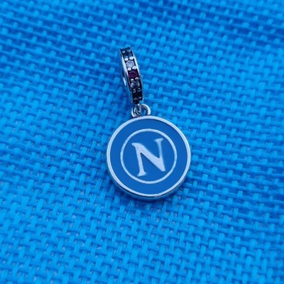 Charm Napoli Celebrativo 4 scudetto argento 925 - Immagine 1 di 4