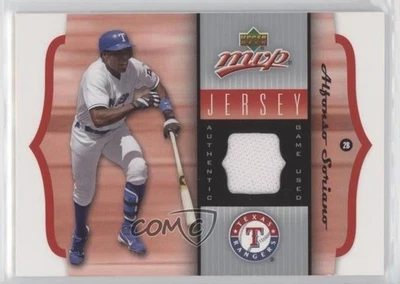 2005 Upper Deck MVP Jersey Alfonso Soriano #GU-AS - Image 1 of 2