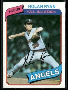 1980 Topps #580 Nolan Ryan (VG-EX+) - Picture 1 of 2