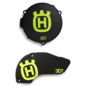 KIT COPRI CARTER ACCENSIONE HUSQVARNA + COPRI PARA PIGNONE HUQVARNA 125 SM/WR/CR - Imagen 1 de 4