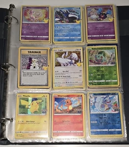 Pokémon TCG Card Binder Lot 150 Count Holo Rare/Reverse & Commons NM - Bild 1 von 8