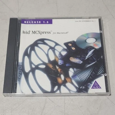 AVID MCXpress Release 1.5 for Mac / Macintosh Software CD-Rom - Image 1 of 3