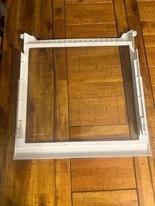 Whirlpool Kühlschrank Glasablage mit Snackpfannenstützen gebraucht #wpw10276341 - Bild 1 von 2