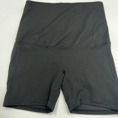 Pantalones cortos de bicicleta de maternidad Daisity Full Belly talla L. Bonito tejido grueso suave cepillo Foto 1 de 4