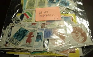 1,1 UNZEN MEXIKO BRIEFMARKEN ALLE POSTFRISCH VIELE KOMPLETTE SÄTZE - Bild 1 von 2