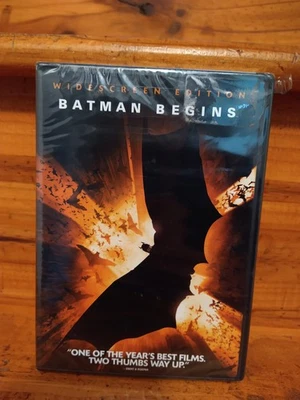 Batman Begins (DVD, 2005, Widescreen) – NEW & Sealed FAST SHIP - Image 1 of 2