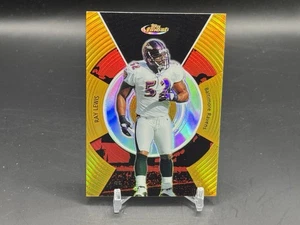 2005 Topps Finest Football Ray Lewis #12 Gold Refractor /49 Ravens - Picture 1 of 2