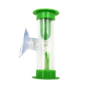 3 Minutes Suction Cup Hourglass Child Cute Timer Sandglass - Picture 1 of 12