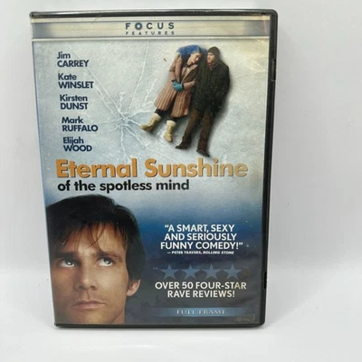 Eternal Sunshine Of The Spotless Mind DVD Jim Carrey Kate Winslet Focus - Image 1 of 4