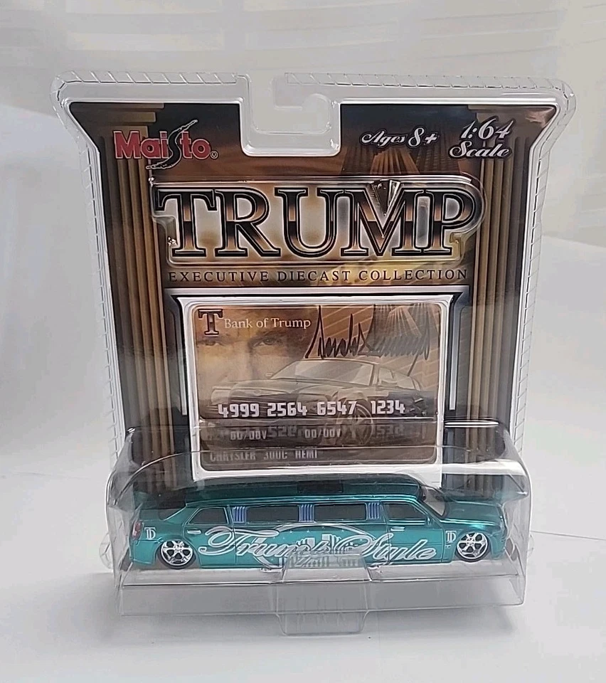 Trump Maisto Executive Diecast Collection Chrysler 300C 1:64 Scale DIECAST  - Image 1 of 4