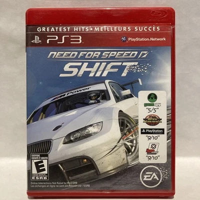 Need for Speed Shift (Sony PlayStation 3 PS3, 2009) Good Condition - Image 1 of 4