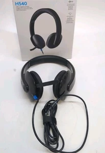 Logitech H540 High Performance USB Noise Canceling Headset Calls / Music (61470) - Afbeelding 1 van 10