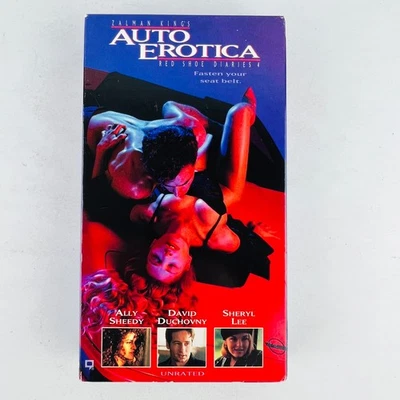Zalman King Red Shoe Diaries 4 Auto Erotica VHS Video Tape Erotic Thriller PROMO - Immagine 1 di 2
