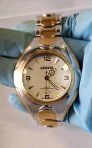 Orologio Ginevra Bicolore Acciaio Inox Quarzo - Unisex Uomo/Donna - Foto 1 di 6