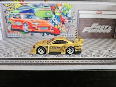 WHEELSWAP CUSTOM HOT WHEELS NISSAN SILVIA S15 LIBERTY WALK LBWK Combi post VGC - Image 1 of 4