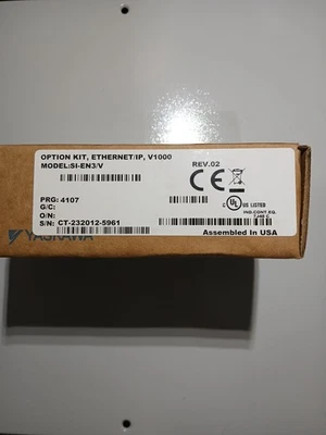 SI-EN3/V  Yaskawa Ethernet IP Communication Option Card for V1000 Series Drive - Image 1 of 2