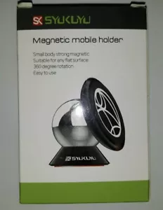 360 Degree Universal Magnetic Car Mount Dashboard Cell Phone Holder Mobile - Picture 1 of 3