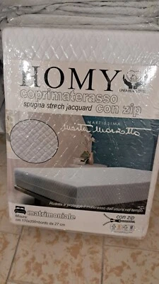 coprimaterasso con zip matrimoniale  - Immagine 1 di 3