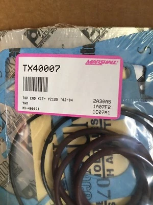 NAMURA TOP END GASKET KIT YAMAHA YZ125 02-04 PART NX-40007T - Image 1 of 3