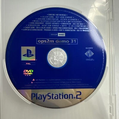  OPS2M Demo 31 - PlayStation 2 PS2 - PAL - VGC - Image 1 of 2