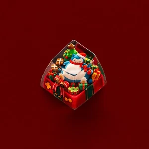 s craft pokemon keycap Snorlax XMAS 24 - Bild 1 von 4