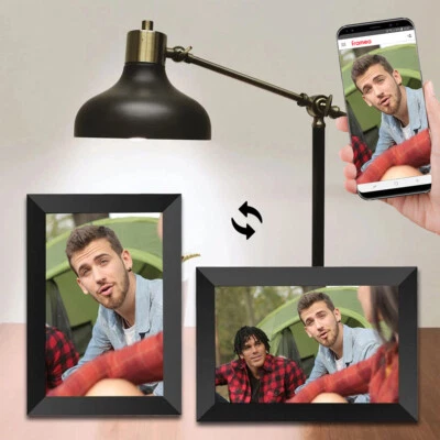 10.1inch Smart Digital Picture/photo/Video Frame WiFi HD IPS Touch screen Fast - Image 1 of 4