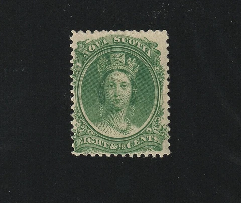 EDSROOM-13066 Nova Scotia 11 MNH 1860-63 Queen Victoria CV$20 Cover