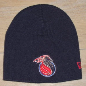Detroit Pistons New Era Vintage Logo Winter Knit Cuffless Hat Cap size Men's - Picture 1 of 2